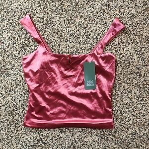 Wild Fable | Mauve Velvet Camisole